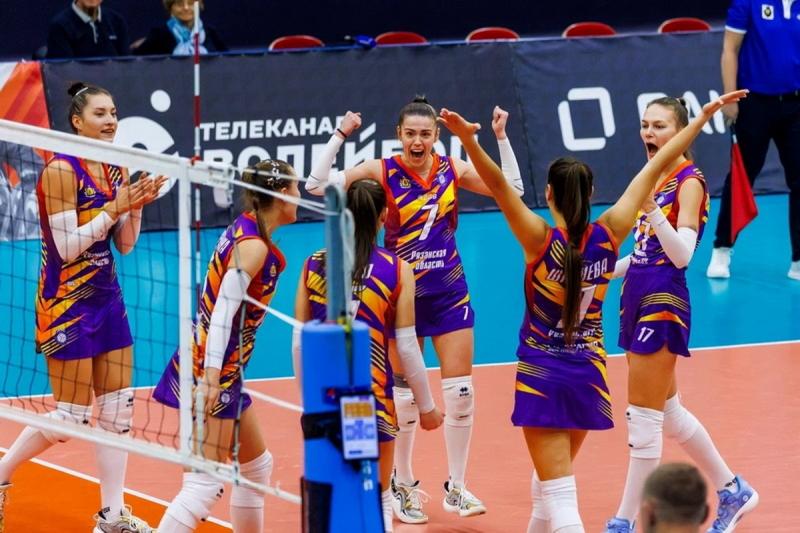 ВК «Рязань-РГУ» выиграл у забайкальского «Динамо»